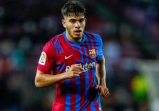 للاعب المغربي الشاب عبد الصمد الزلزولي -  لاعب فريق برشلونة