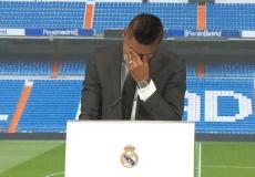 كاسيميرو يودع ريال مدريد بالدموع .