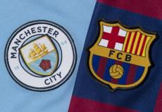 برشلونة ومانشستر سيتي - تعبيرية.