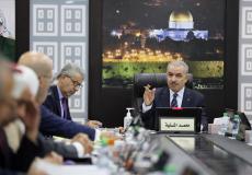 جلسة الحكومة الفلسطينية اليوم
