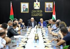 اجتماع تشاوري عقدته وزارة الداخلية الفلسطينية