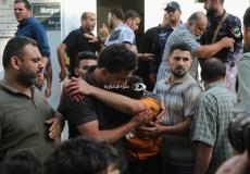 حزن يخيم على مواطني غزة عقب استشهاد 8 مواطنين من القصف الإسرائيلي