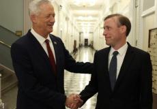 غانتس ومستشار الأمن القومي الأمريكي