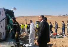 فيديو حادث انقلاب حافلة في خريبكة أودت لـ 52 قتيلا
