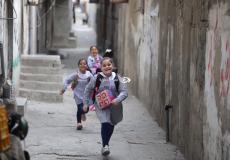 عودة الطلبة لمقاعد الدراسة في قطاع غزة