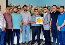 الاتحاد العام للهيئات الشبابية يكرم عبد السلام هنية بدرع أفضل شخصية شبابية لعام 2022