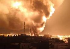 انفجار مستودع وقود في مدينة سبها الليبية