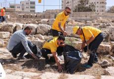 البنك الإسلامي الفلسطيني يشارك في فعاليات يوم النظافة العالمي