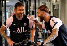 باريس سان جيرمان يعلن موقفه من تجديد عقد ميسي وراموس