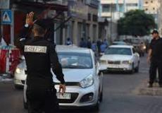 شرطي مرور في قطاع غزة