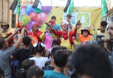 فريق سناب غزة ينظم مهرجان ترفيهي للأطفال في مخيم جباليا