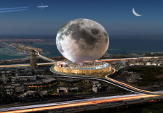 الإعلان عن بناء منتجع ضخم في دبي على شكل قمر.. كم بلغت تكلفته؟