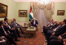 لقاء الرئيس عباس وأبو الغيط في القاهرة