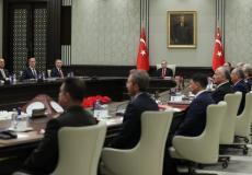 جلسة مجلس الأمن القومي التركي برئاسة رجب طيب أردوغان