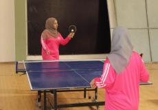 اختتام البطولة الفردية لكرة الطاولة لذوي الإعاقة في غزة 