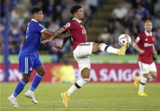 من مباراة مانشستر يونايتد وليستر سيتي اليوم