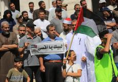 مسيرات تجوب جنوب قطاع غزة دعما لأهالي القدس