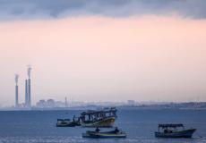 ميناء غزة - عدسة أحمد زقوت