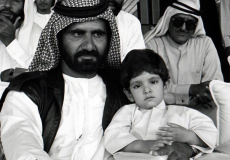 ‎‏⁧حمدان بن محمد‬⁩ ينشر صور من طفولته عبر حسابه على الانستقرام
