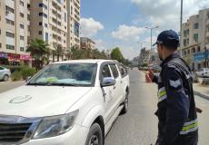 شرطي مرور في قطاع غزة - توضيحية
