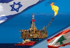 محطة غاز على حدود لبنان