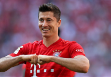 لاعب كرة القدم  البولندي روبرت ليفاندوفسكي