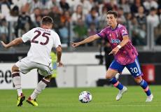 تعادل مثير بين يوفنتوس وضيفه ساليرنيتانا بالدوري الإيطالي