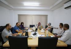 وفد من وكالة التنمية البلجيكية يزور برنامج غزة للصحة النفسية