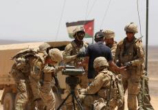 جانب من مناورات الأسد المتأهب في الأردن