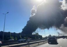 اندلاع حريق ضخم بأكبر سوق عالميا في باريس