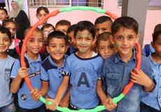 مركز شباب الأمة ينفذ يوم تربوي ترفيهي في مدرسة الرميضة الأساسية المشتركة