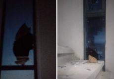 مستوطنون يهاجمون منزلا ويطلقون قنابل الغاز في بيت فوريك شرق نابلس
