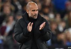 المدرب  الاسباني بيب جوارديولا.