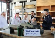 التشريعي بغزة يتفقد معمل الأدلة الجنائية وهندسة المتفجرات بالشرطة