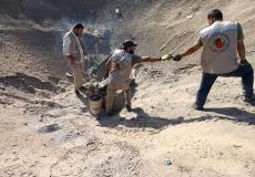 إتلاف مواد متفجرة من مخلفات الاحتلال في رفح