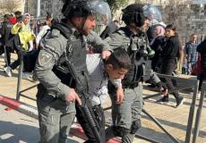 قوات الاحتلال تحتجز 6 أطفال في القدس