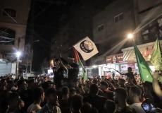 غزة تحتفل بعملية الخليل