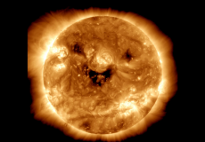 الشمس تبتسم ! ... ناسا تنشر صورة جديدة للشمس وهي تضحك