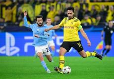 التعادل السلبي يحسم موقعة دورتموند ومان سيتي بدوري أبطال أوروبا