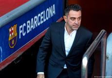 تشافي هيرنانديز مدرب فريق برشلونة الاسباني