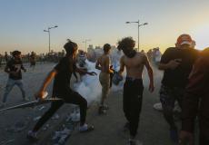 ارتفاع عدد المصابين في تظاهرات بغداد والبصرة
