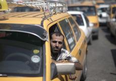 سيارة أجرة في قطاع غزة - ارشيف