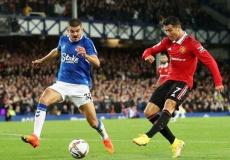 نجم فريق مانشستر يونايتد الدولي البرتغالي كريستيانو رونالدو