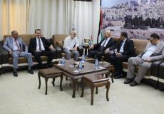 التشريعي بغزة يستقبل وفدا من مجلس نقابة المحامين النظاميين