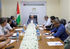 الدعليس، خلال لقائه مجلس إدارة نقابة الموظفين في القطاع العام