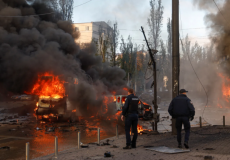 القصف الروسي على كييف صباح اليوم