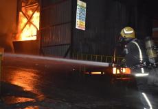 حريق في مصنع حديد بالدمام.. والدفاع المدني يتدخل وينقذ شخصيْن