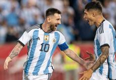 ليونيل ميسي  لاعب في فريق الأرجنتين