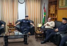 وكيل النقل والمواصلات يستقبل وفداً من قيادة شرطة المرور