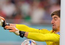 حارس منتخب بلجيكا نجم ريال مدريد تيبو كورتوا